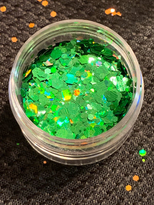 Chunky Emerald Green