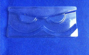 Clear lash holder